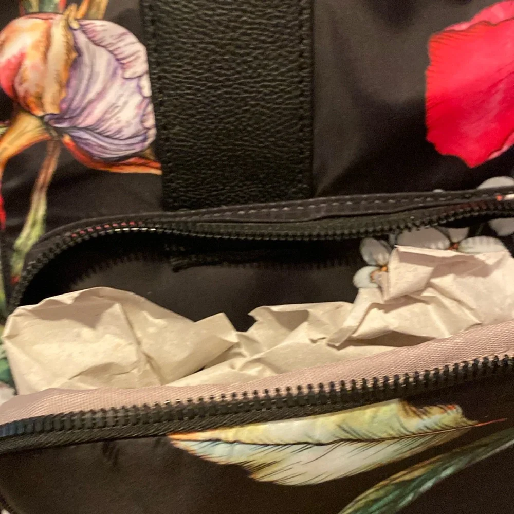 BNWT BETSEY JOHNSON Women's Floral Tote Diaper Backpack